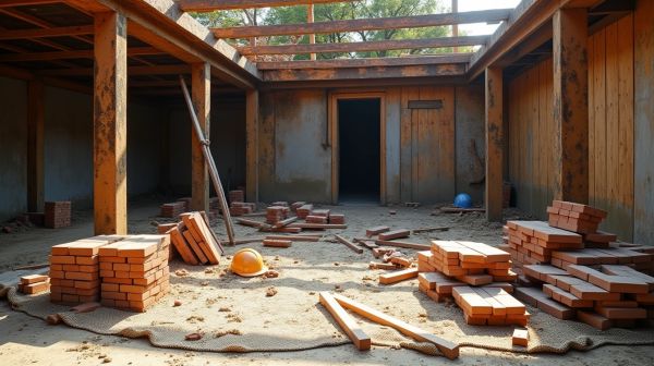 Déstockage matériaux fin de chantier : faites des économies sur votre construction