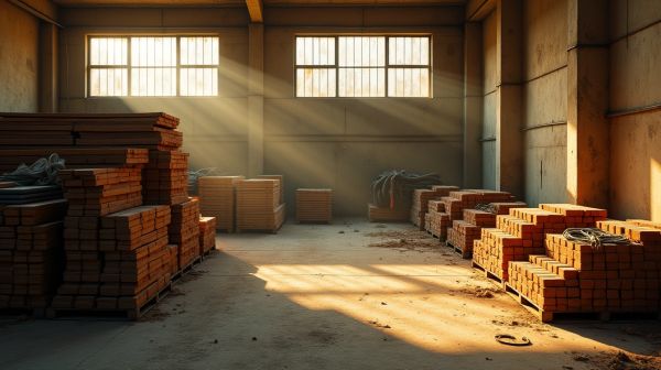 Déstockage matériaux fin de chantier : faites des économies sur votre construction