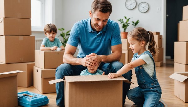 Comment gérer le déménagement avec des enfants pour qu'ils se sentent en sécurité ?
